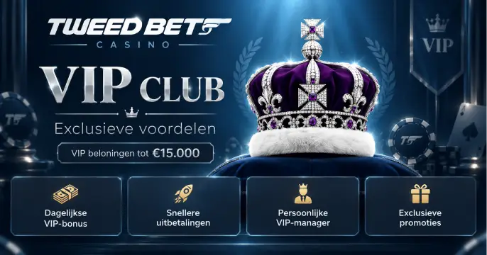 Tweedbet Casino VIP banner